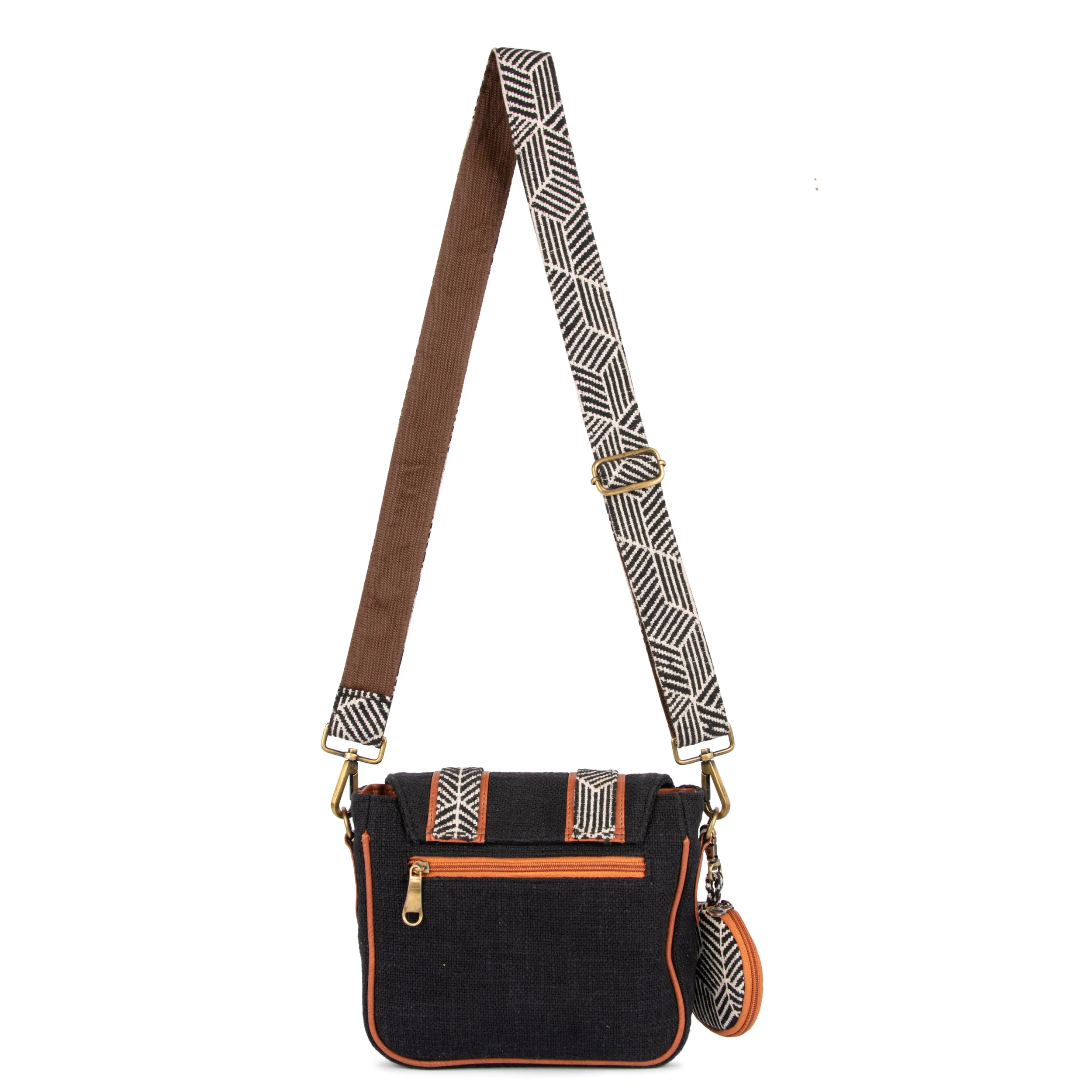 Black Saddle sling bag