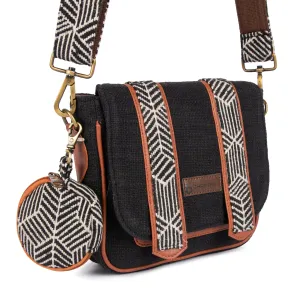 Black Saddle sling bag
