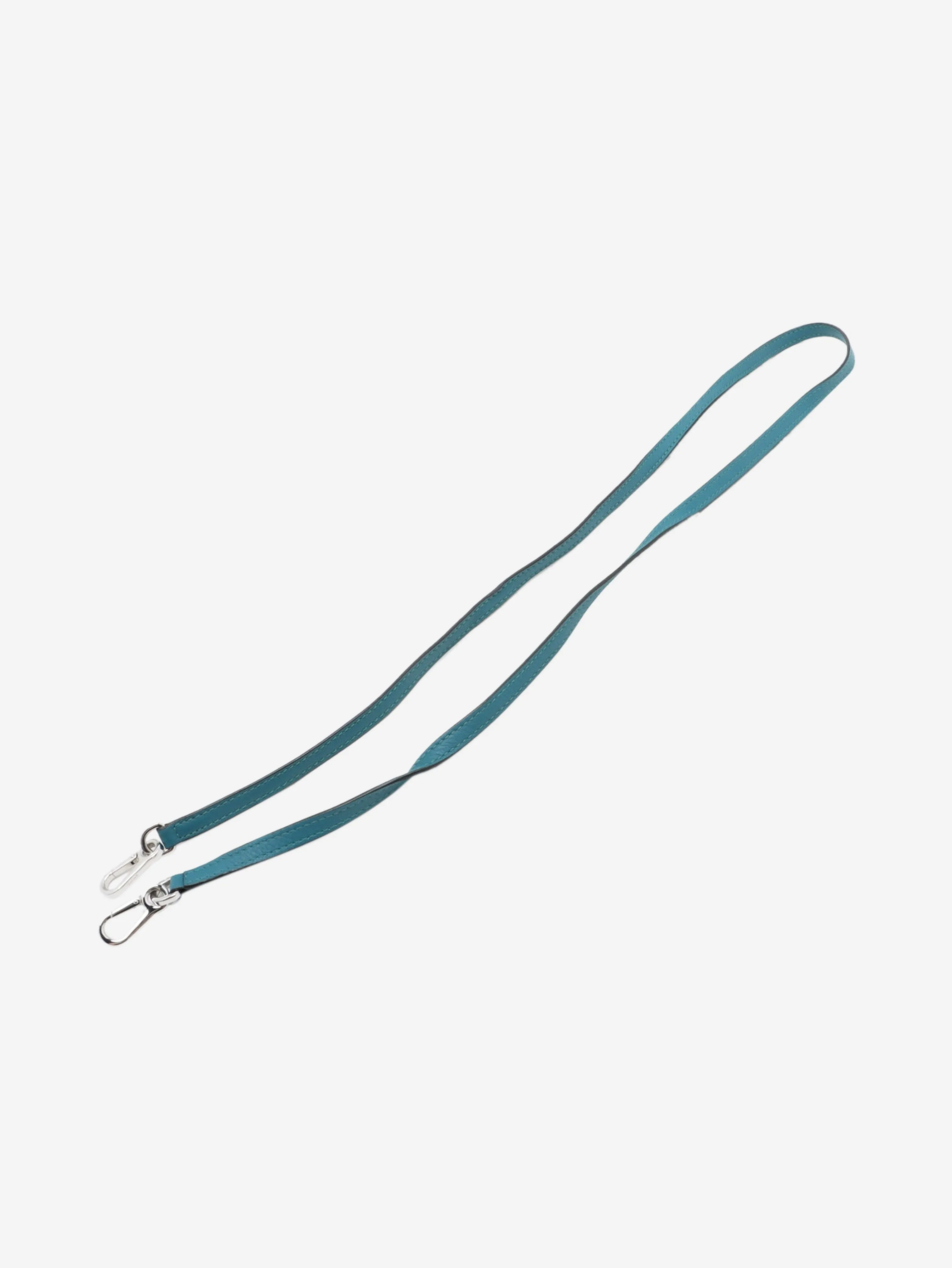 Blue and turquoise tricolour mini Puzzle bag