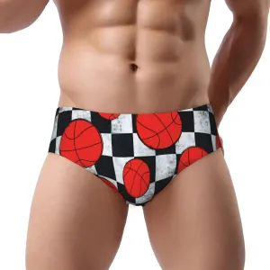 Breast Cancer Awareness Month Men's Triangle Briefs Breathable Stretch Underwear Trunks for Men
