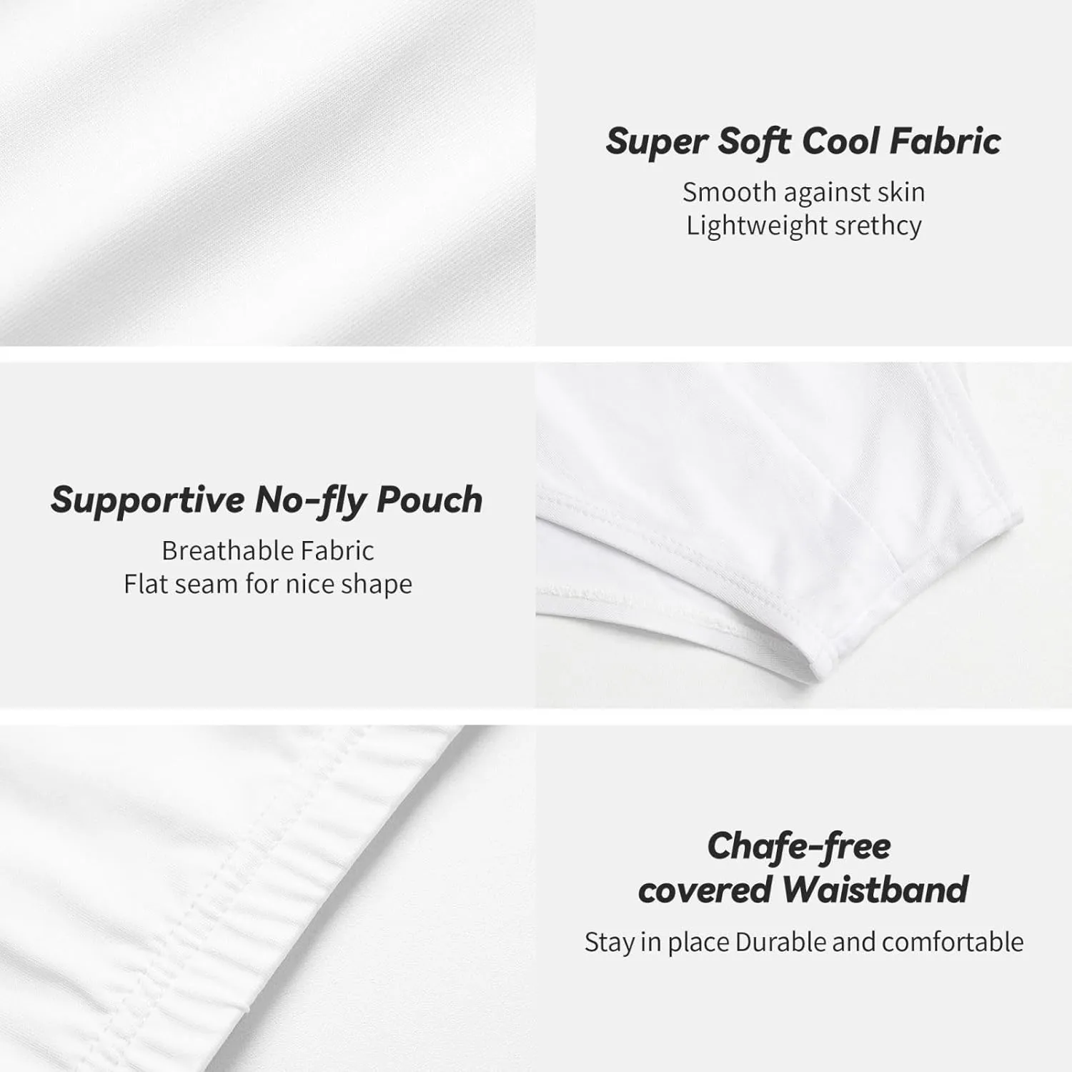 Breast Cancer Awareness Month Men's Triangle Briefs Breathable Stretch Underwear Trunks for Men