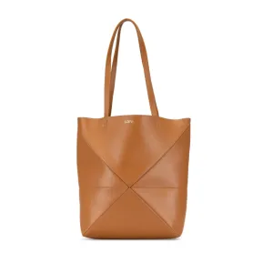 Brown LOEWE Medium Puzzle Fold Tote