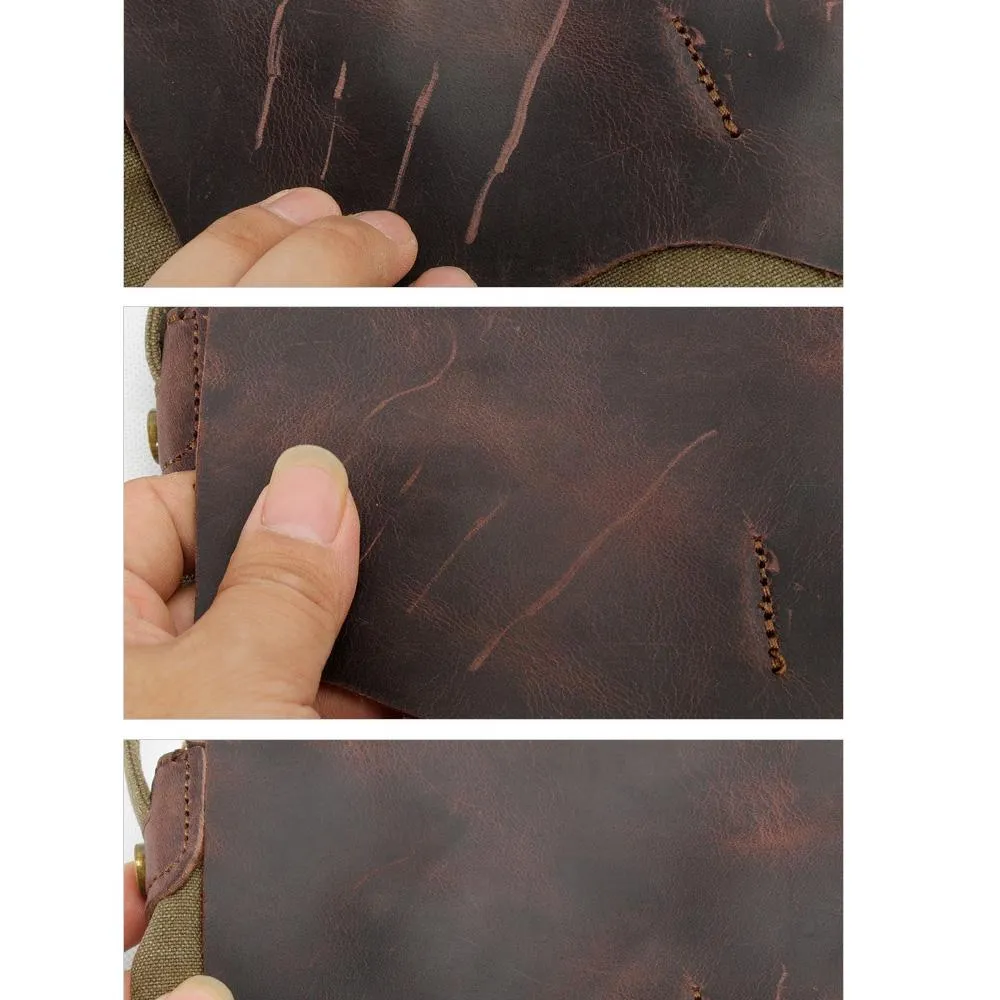 Casual Outdoor Sling Bag Backpack with USB Charging Port