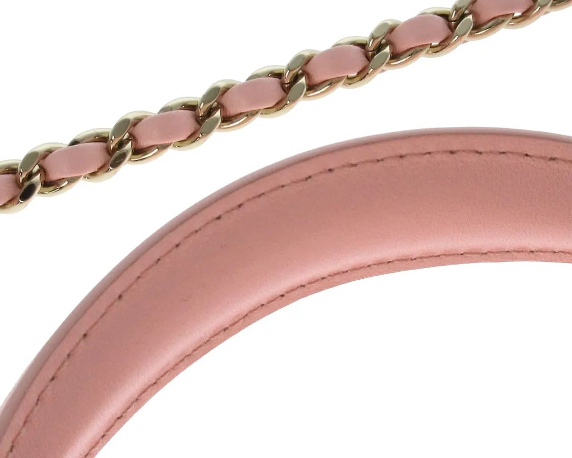 Chanel Mini Top handle Pink bag