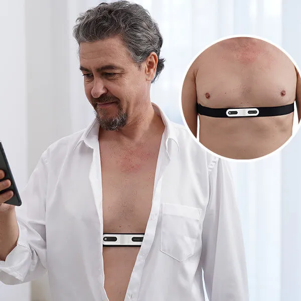 Chest Strap of ECG Recorder with Screen