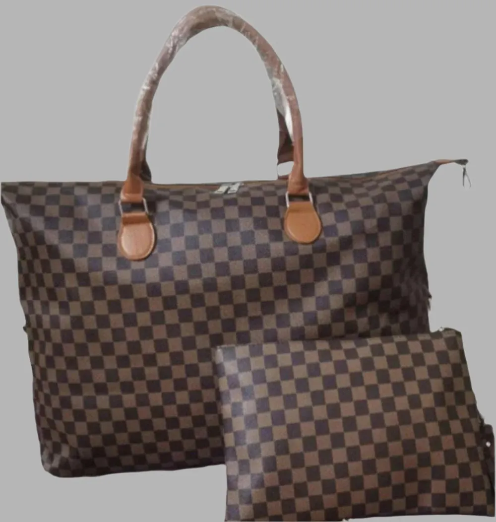 Chic Two-Piece Bag Set: Stylish Tote Bag and Coordinating Purse
