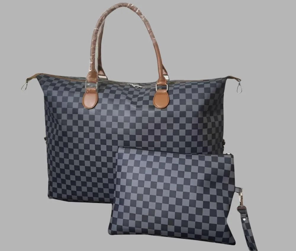 Chic Two-Piece Bag Set: Stylish Tote Bag and Coordinating Purse