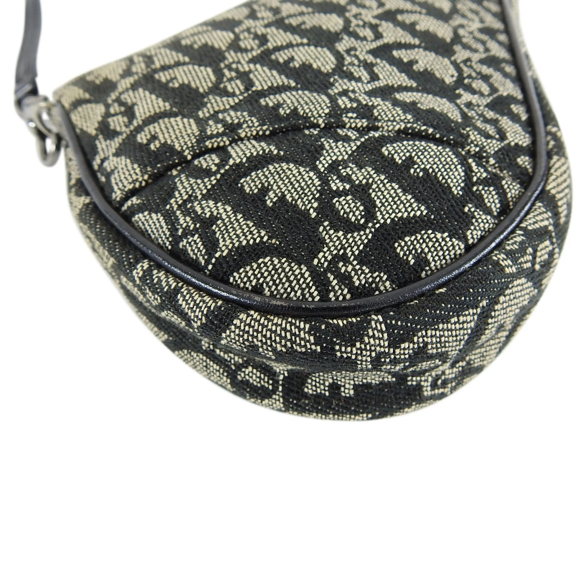Christian Dior Monogram Oblique Canvas Mini Saddle Bag