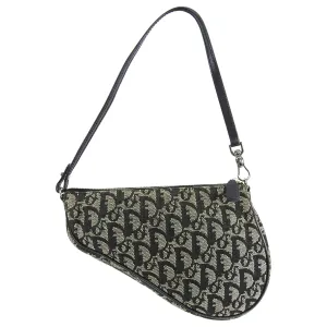 Christian Dior Monogram Oblique Canvas Mini Saddle Bag