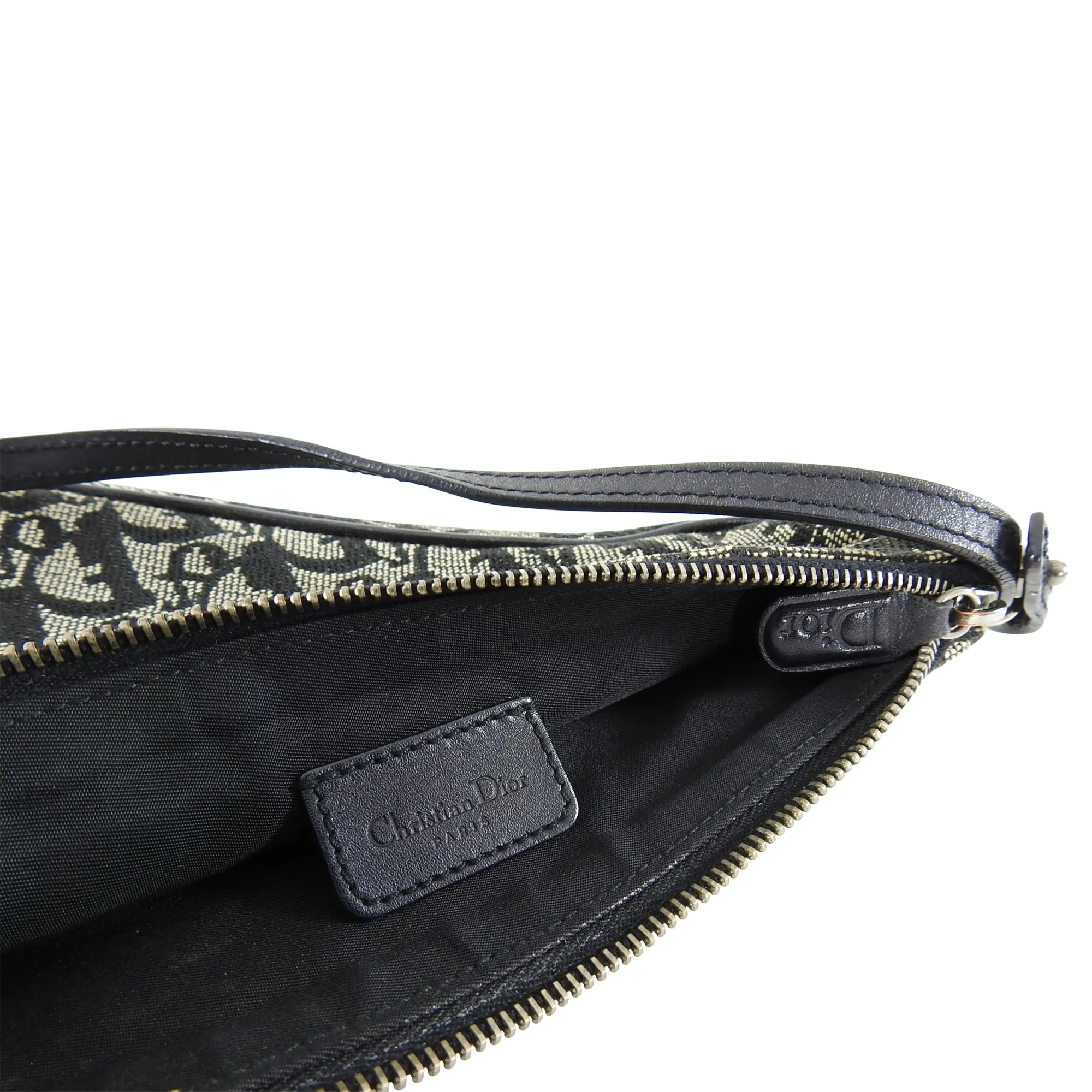 Christian Dior Monogram Oblique Canvas Mini Saddle Bag