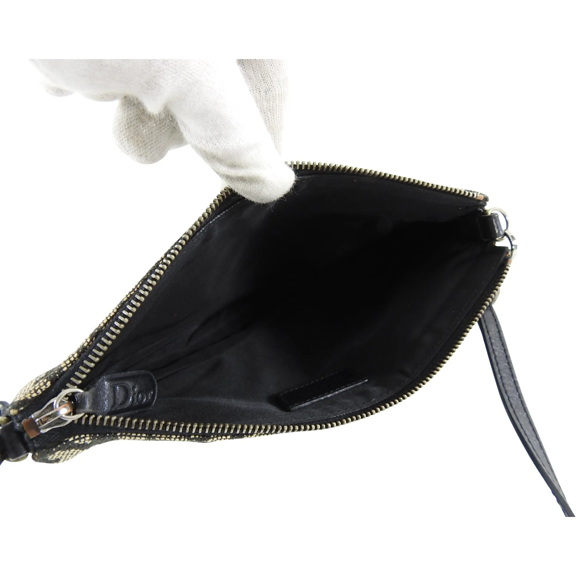 Christian Dior Monogram Oblique Canvas Mini Saddle Bag