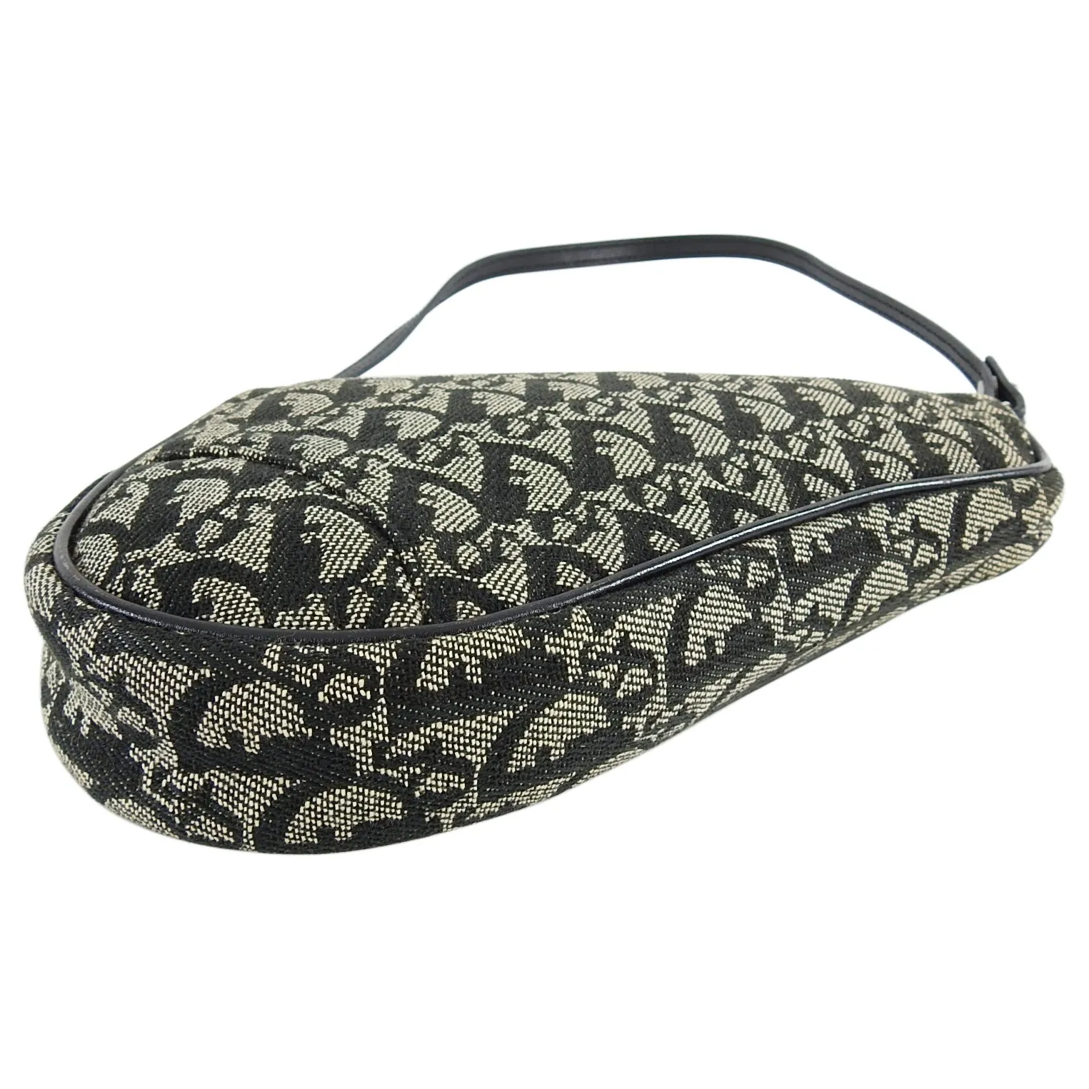 Christian Dior Monogram Oblique Canvas Mini Saddle Bag