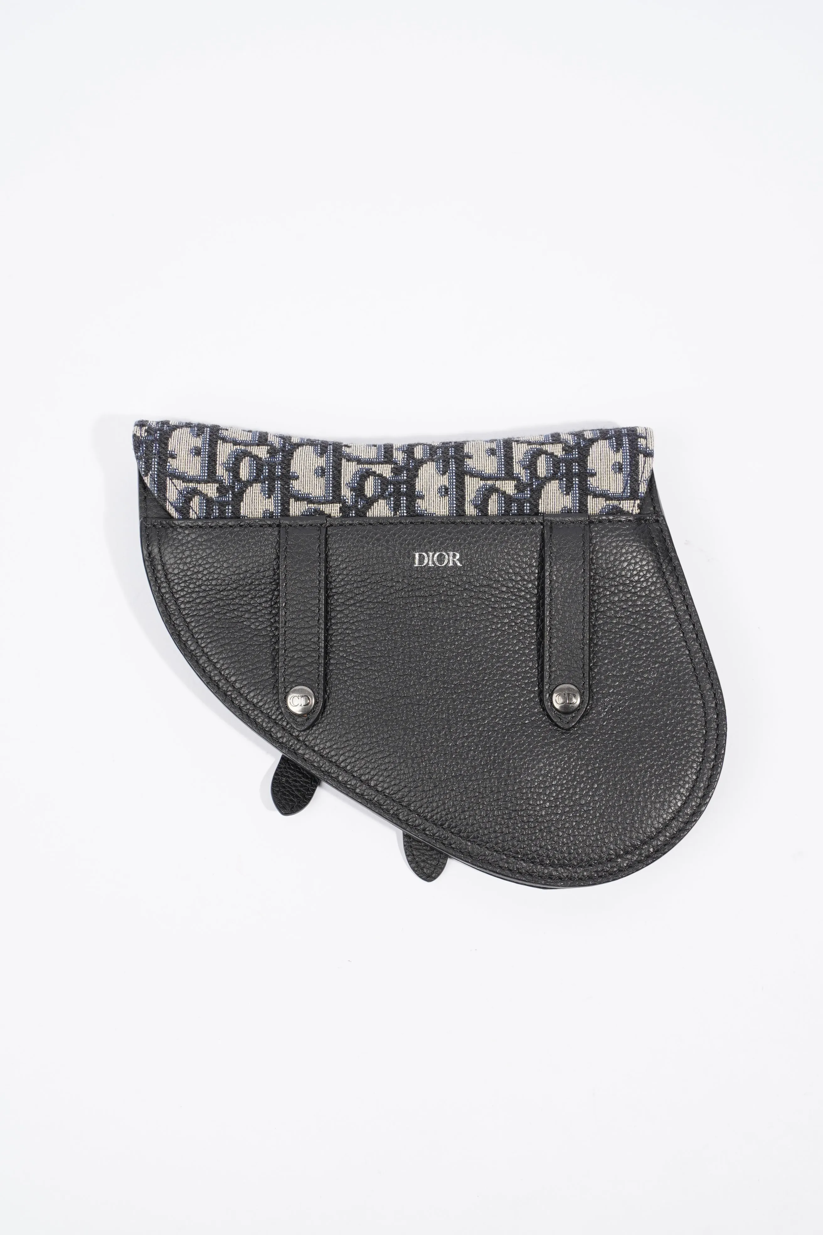 Christian Dior Saddle Belt Bag Oblique Canvas Mini