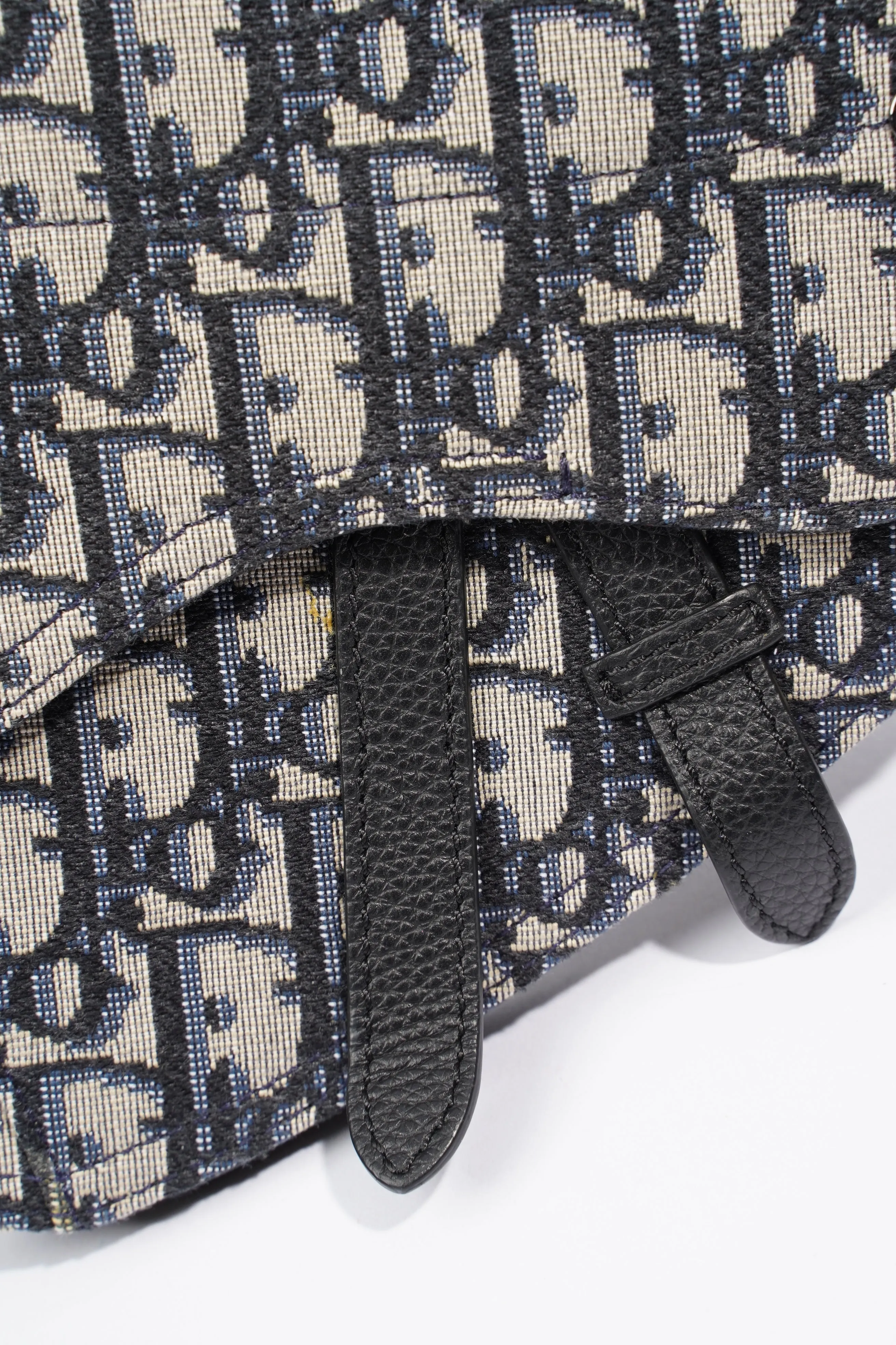 Christian Dior Saddle Belt Bag Oblique Canvas Mini