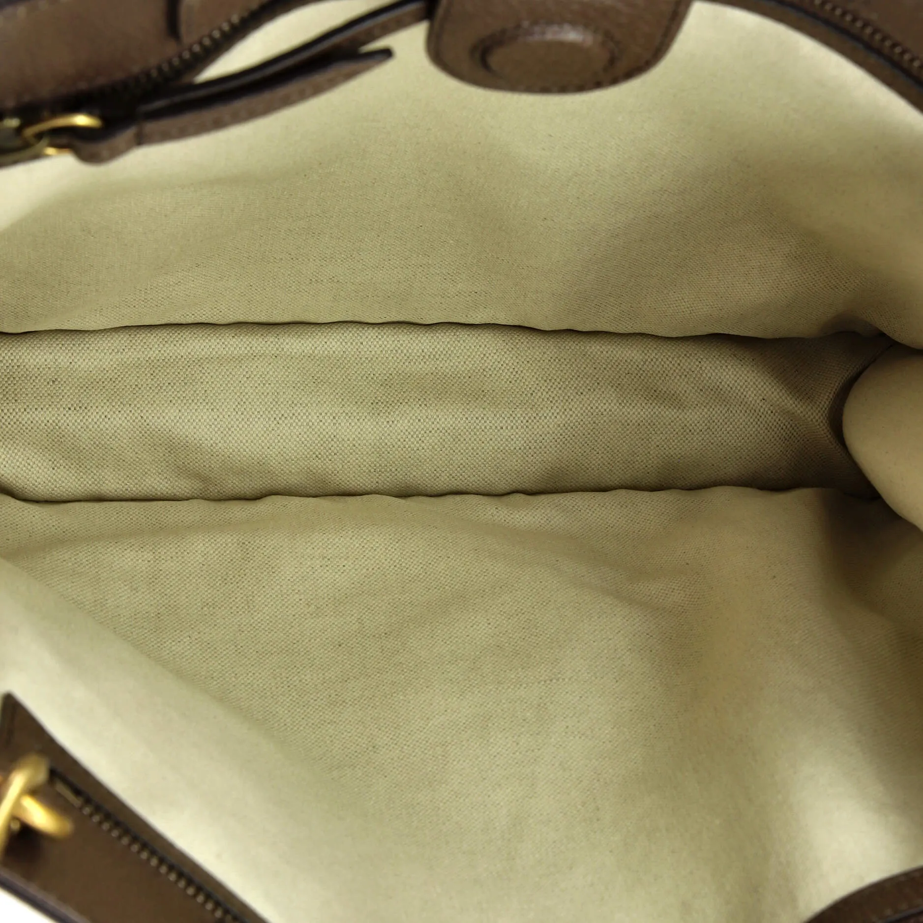 Convertible Soft Open Tote Embroidered GG Coated Canvas Tall