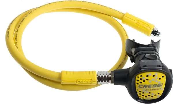 Cressi MC9 Compact Regulator Package w/ Compact Octo, Leonardo C2 OR Mini PD2 OR Mini SPG PSI & GupG Regulator Bag