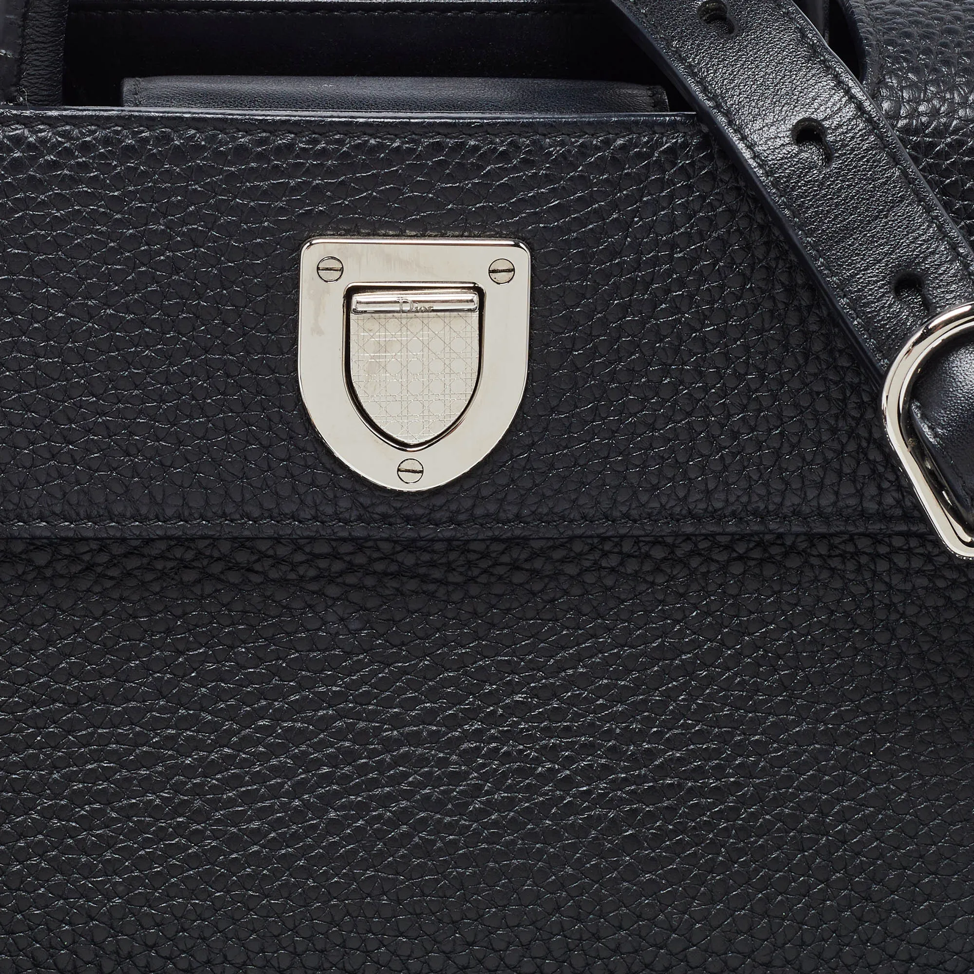 DIOR Black Leather Mini ever Tote