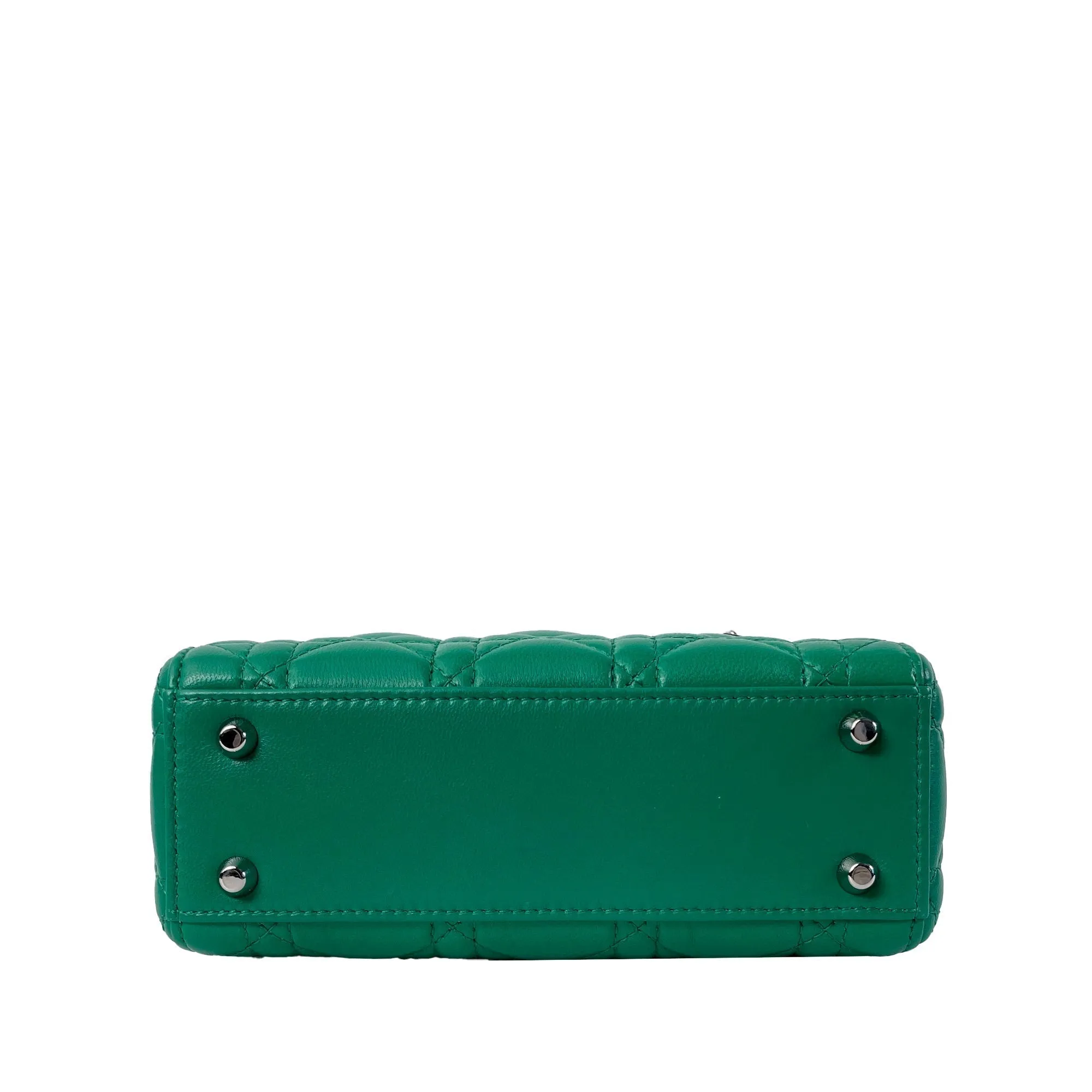DIORMini Lambskin Cannage Lady  Satchel