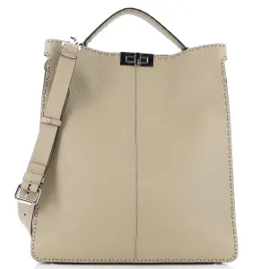 FENDI Peekaboo ISeeU Tote Leather Large