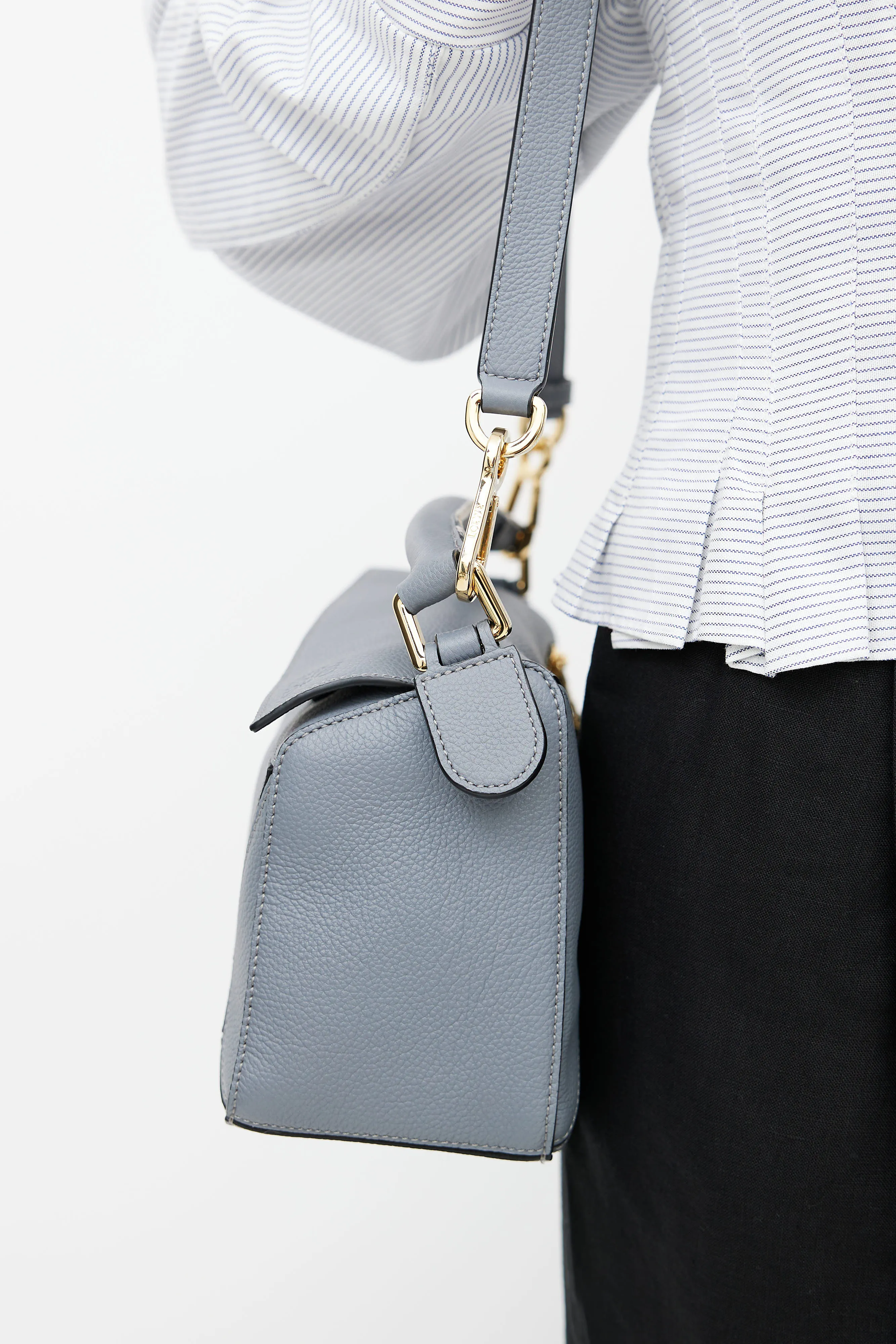 Grey Small Puzzle Bag