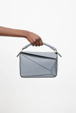 Grey Small Puzzle Bag