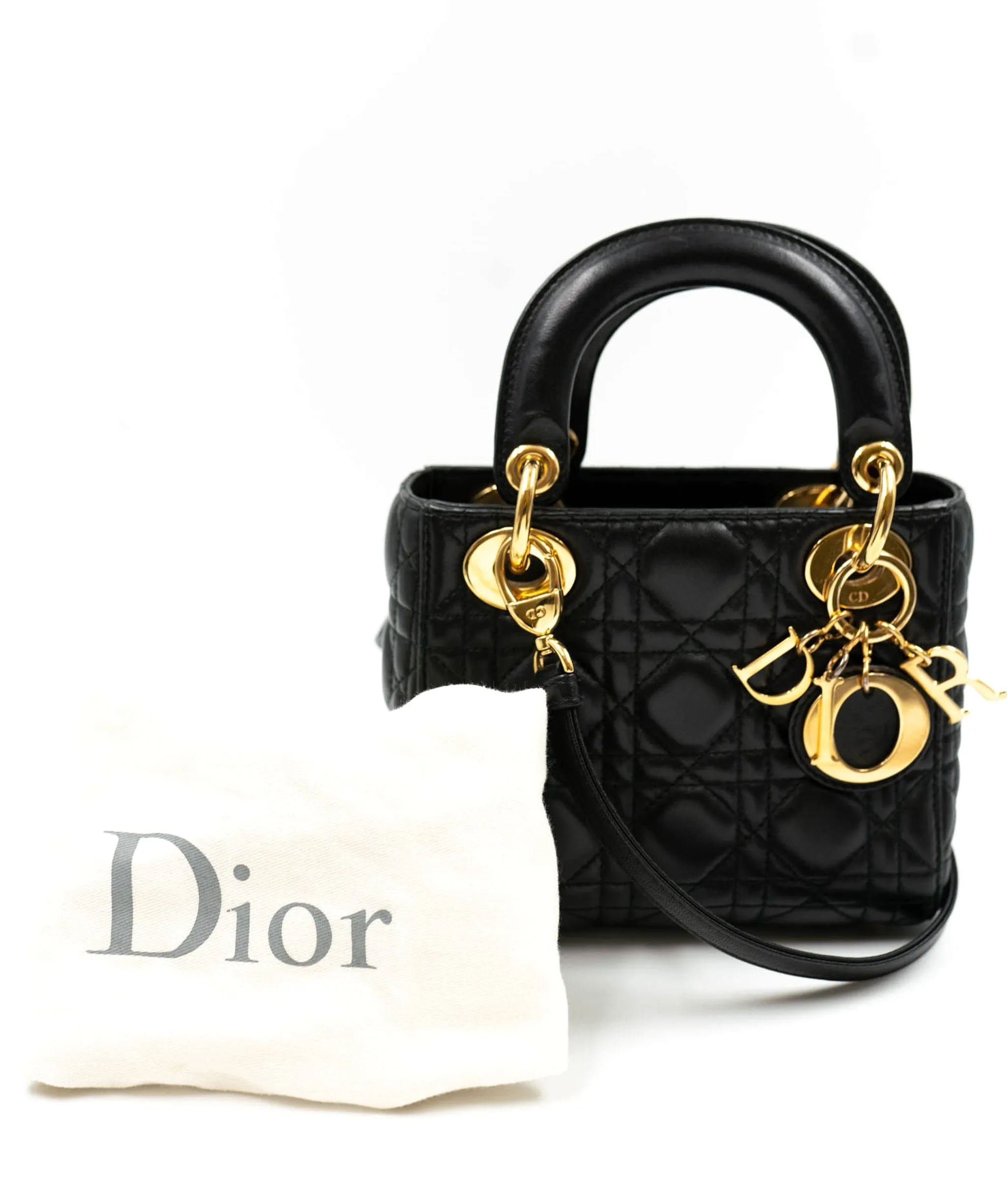 lady dior black mini  ALC0097