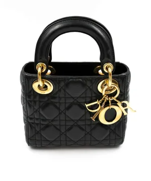 lady dior black mini  ALC0097