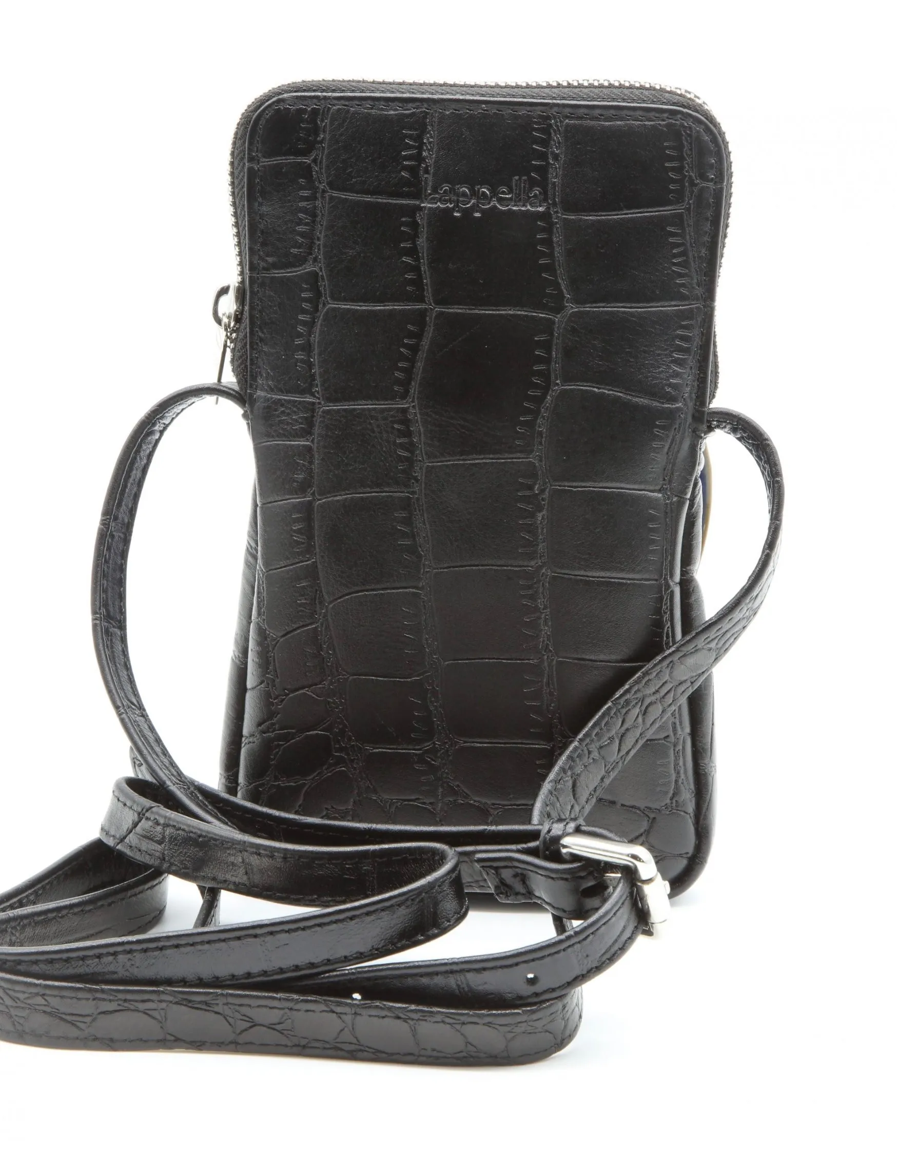 Lappella Mia Leather Crossbody Phone Bag