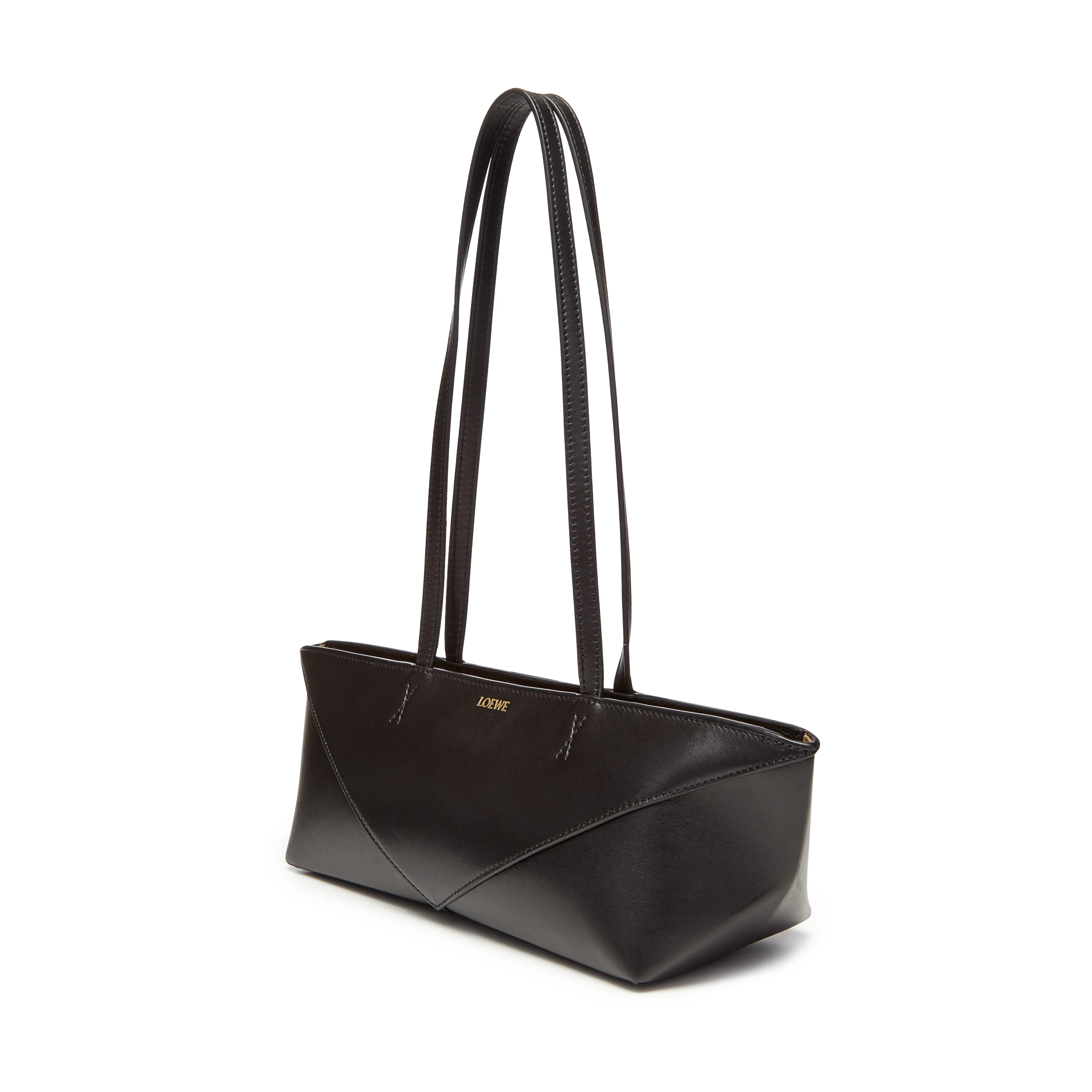 Loewe - Women's Cropped Puzzle Fold Bag - (Black)