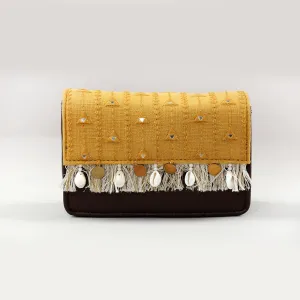 Mustard Boho Affair Sling Bag