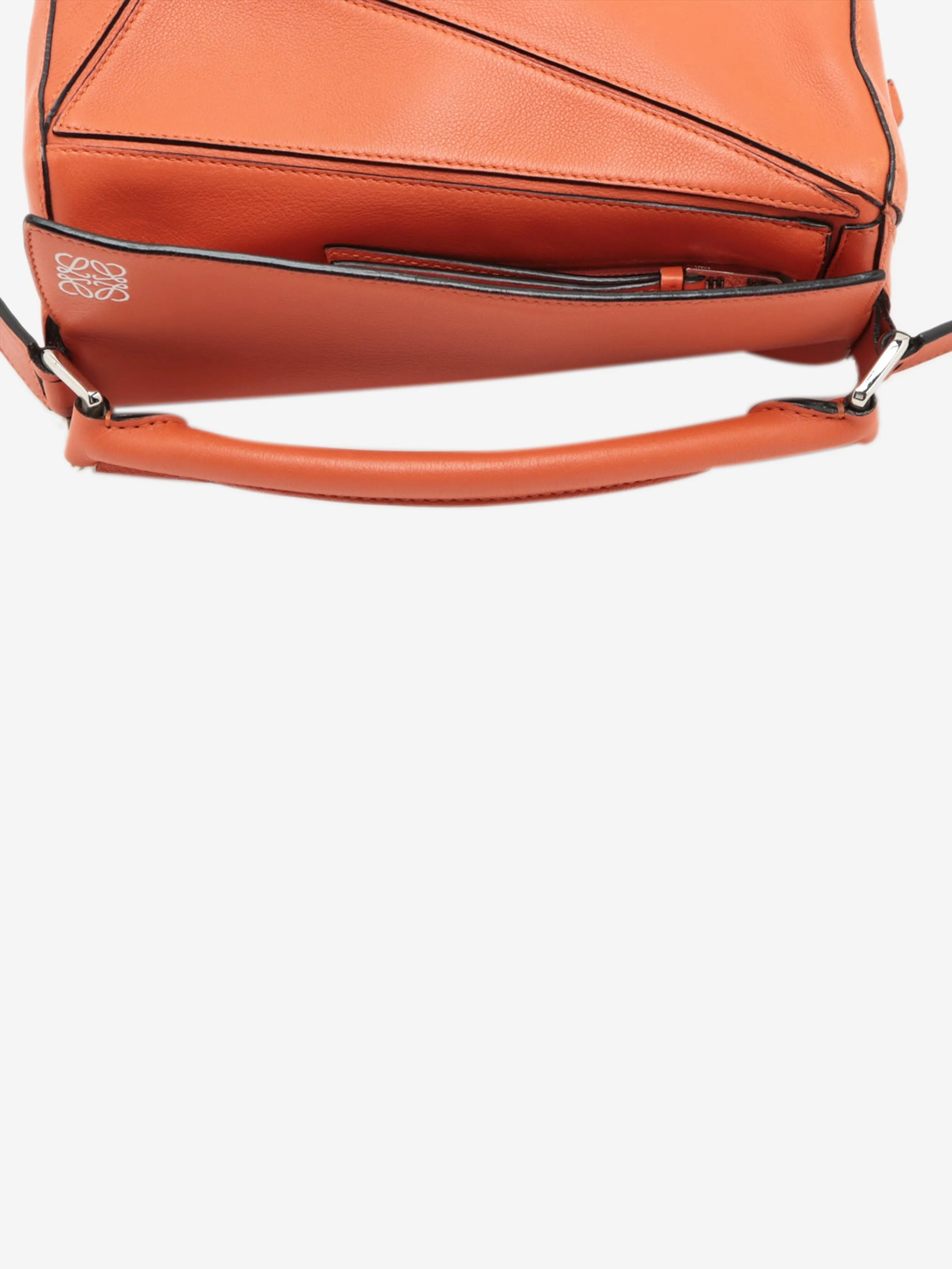 Orange small Puzzle bag