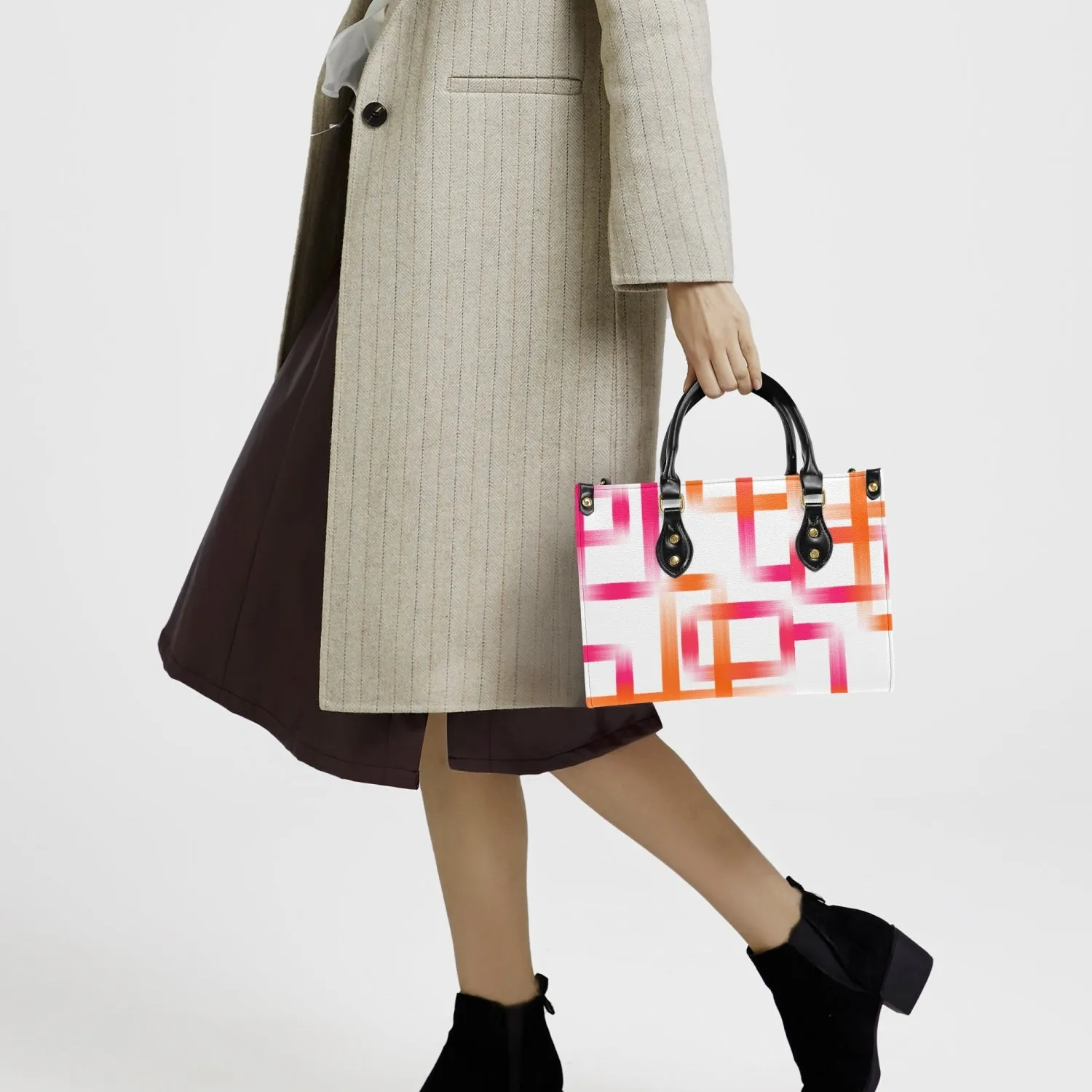 Pink & Orange Tote Bag