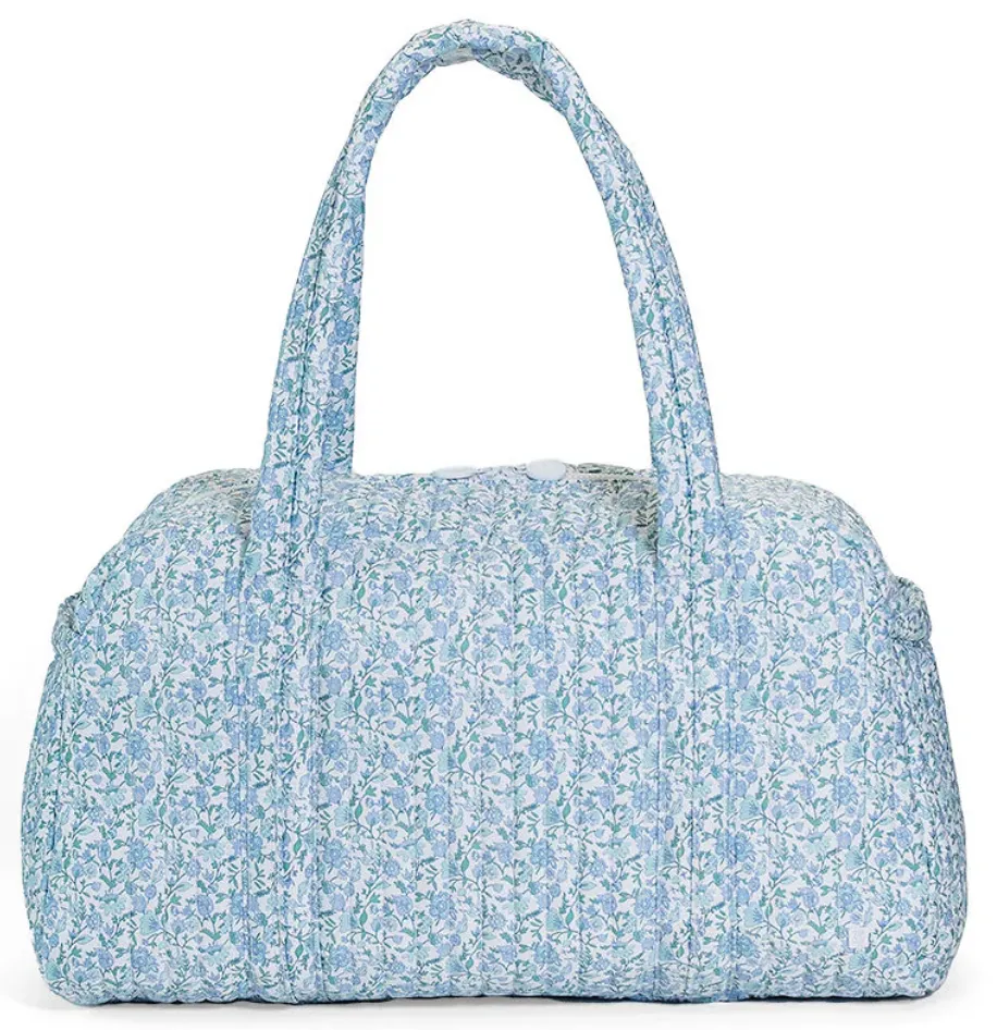 QUILTED GRANDE DUFFEL - HAMPTONS FLORAL