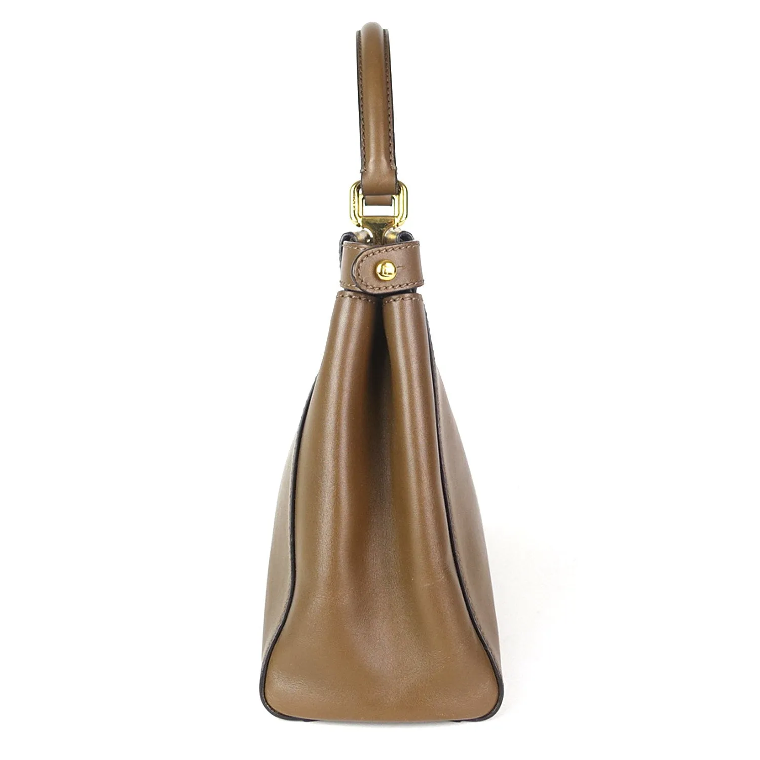 Regular Peekaboo Calf Leather Handbag