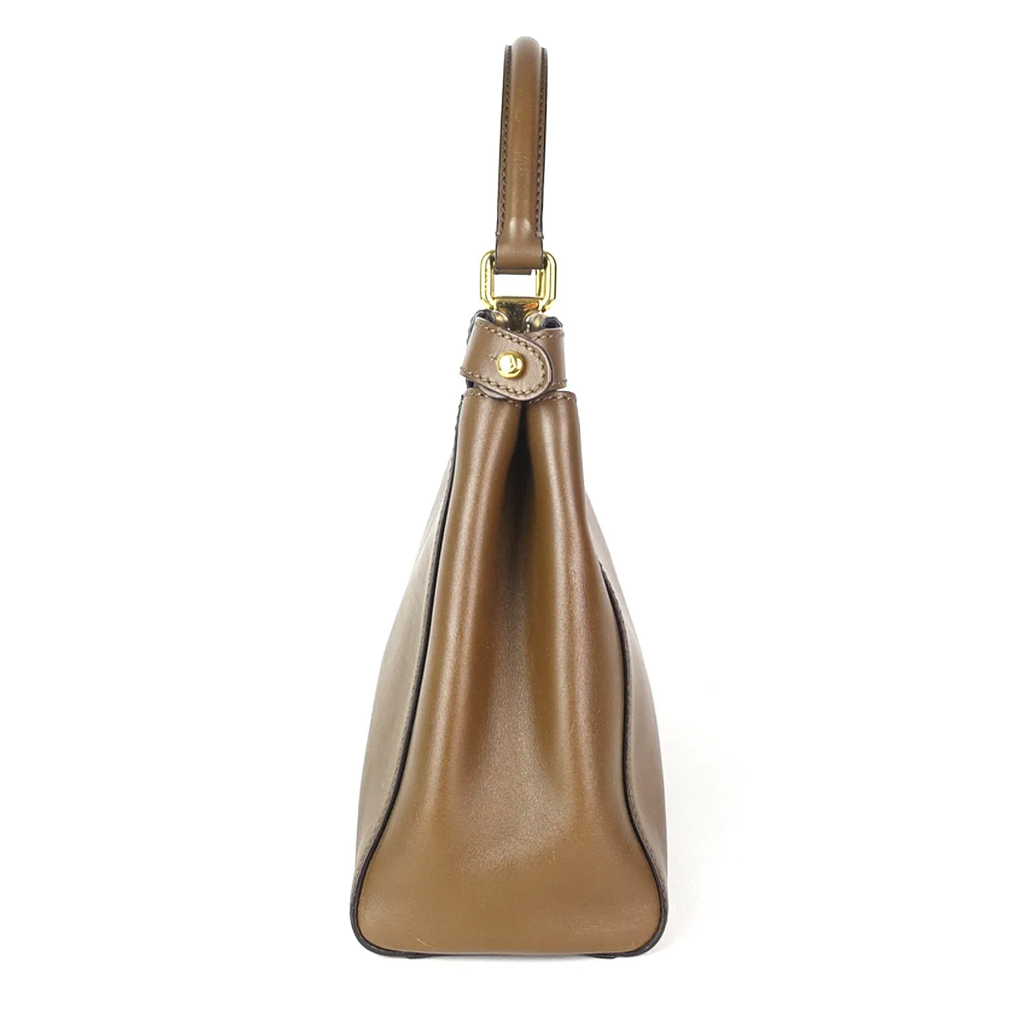 Regular Peekaboo Calf Leather Handbag