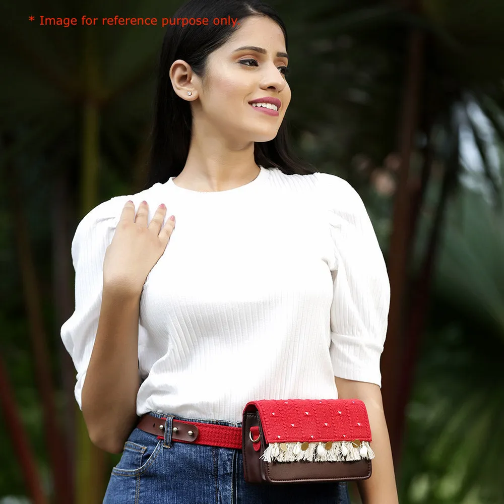 Rustic Orange Boho Affair Sling Bag