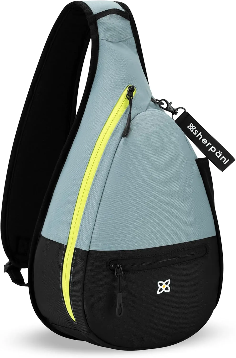 Sherpani Esprit, Sling Backpack, 10L Travel Bag, Women Shoulder Sling Purse, Crossbody Backpack, Travel Gifts, Pickleball Bag, RFID Protection, Fits 10 Inch Tablet (St. Lucia)