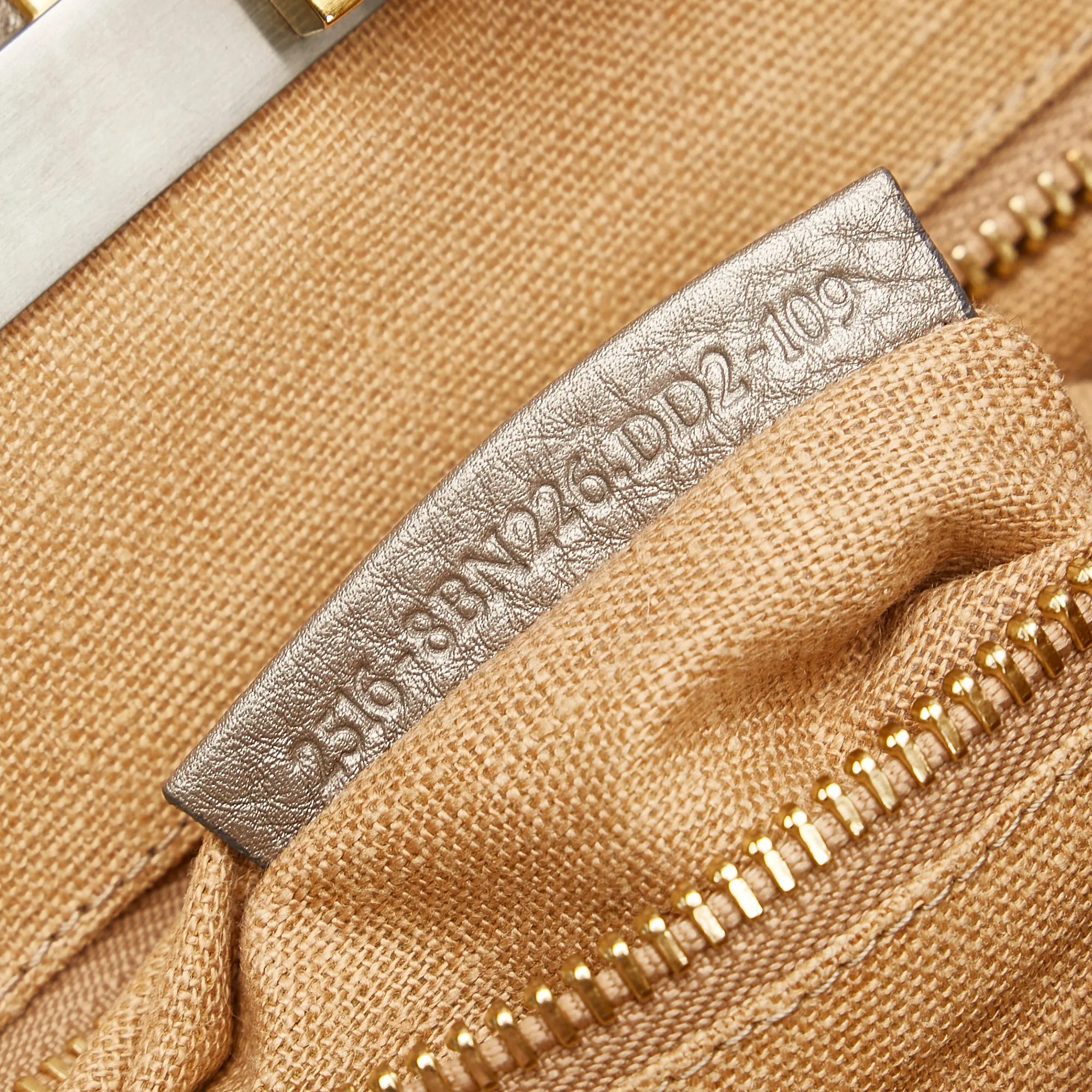 Silver Fendi Medium Selleria Peekaboo Satchel