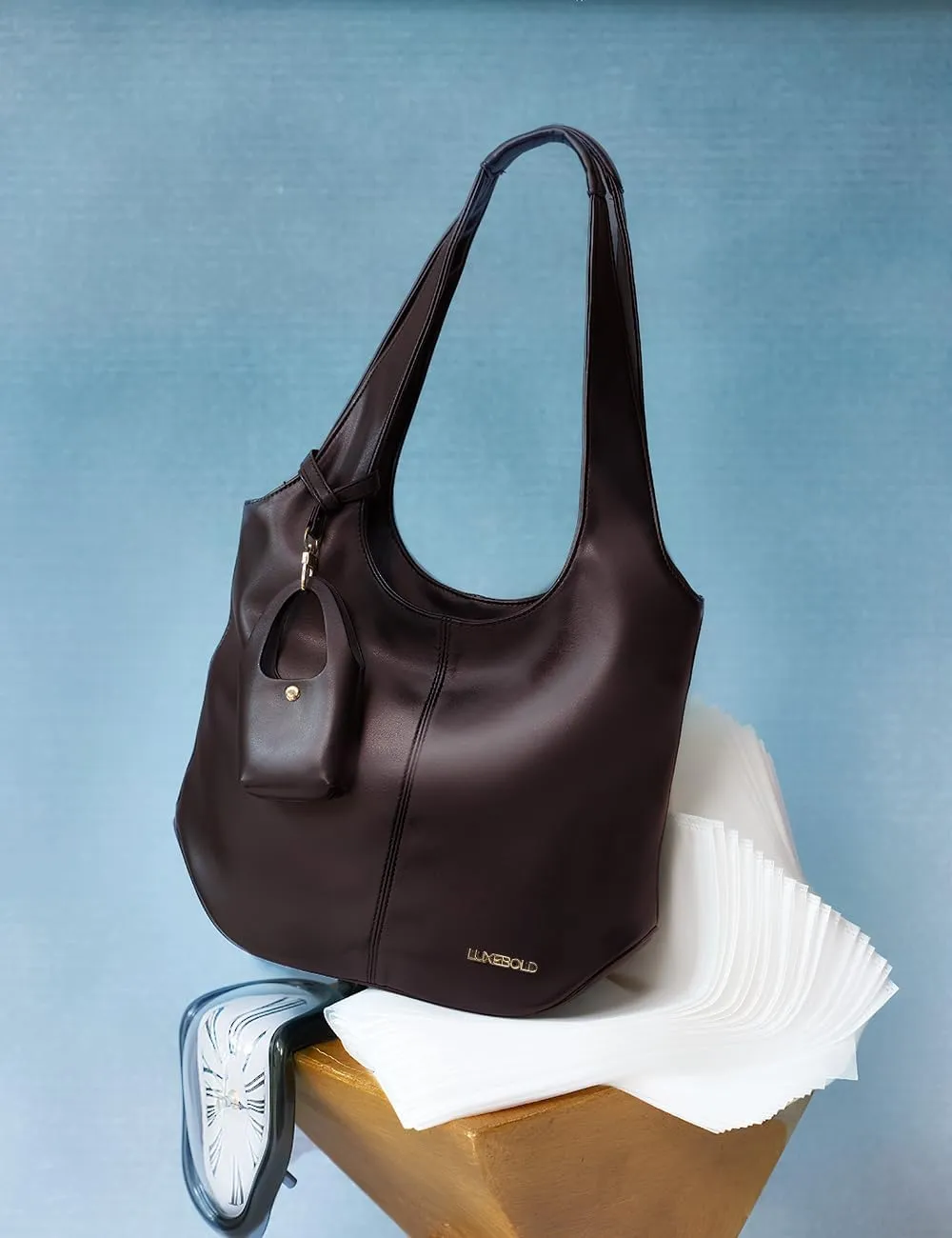 Slouchy Handbag Hobo Bags for Women Top Handle Shoulder Purse