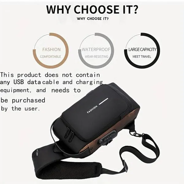 Smart Chest Bag Multifunction Crossbody