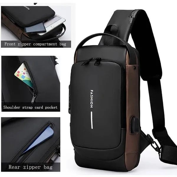 Smart Chest Bag Multifunction Crossbody
