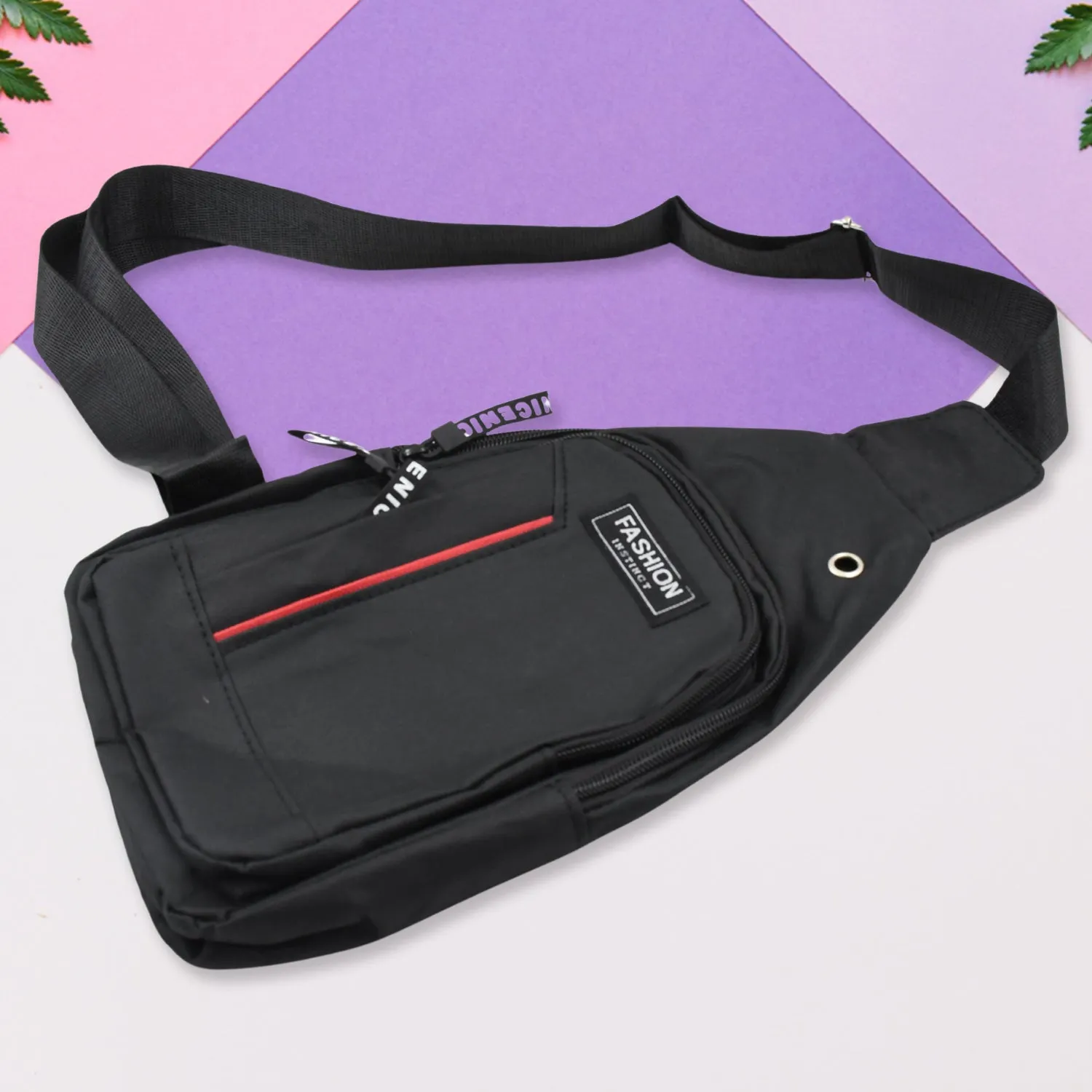 Waterproof Anti-Theft Crossbody Bag with USB Charging