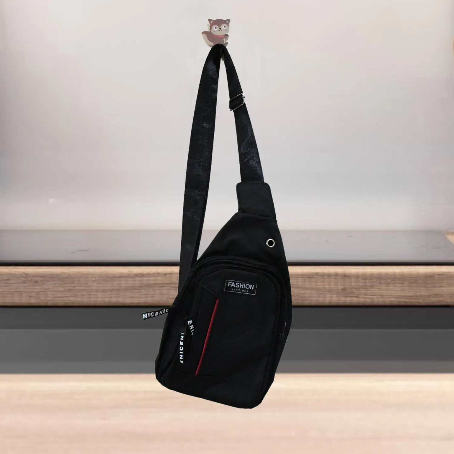Waterproof Anti-Theft Crossbody Bag with USB Charging